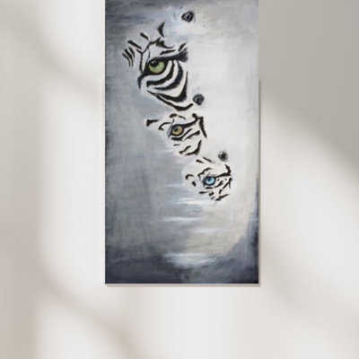 «Génération Gaia Simone», reproduction d'art sur toile sans cadre