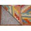 Tapis de couloir oriental géométrique Kilim 3 x 10