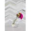Hibiscus Handmade Glass Table Vase-20352055