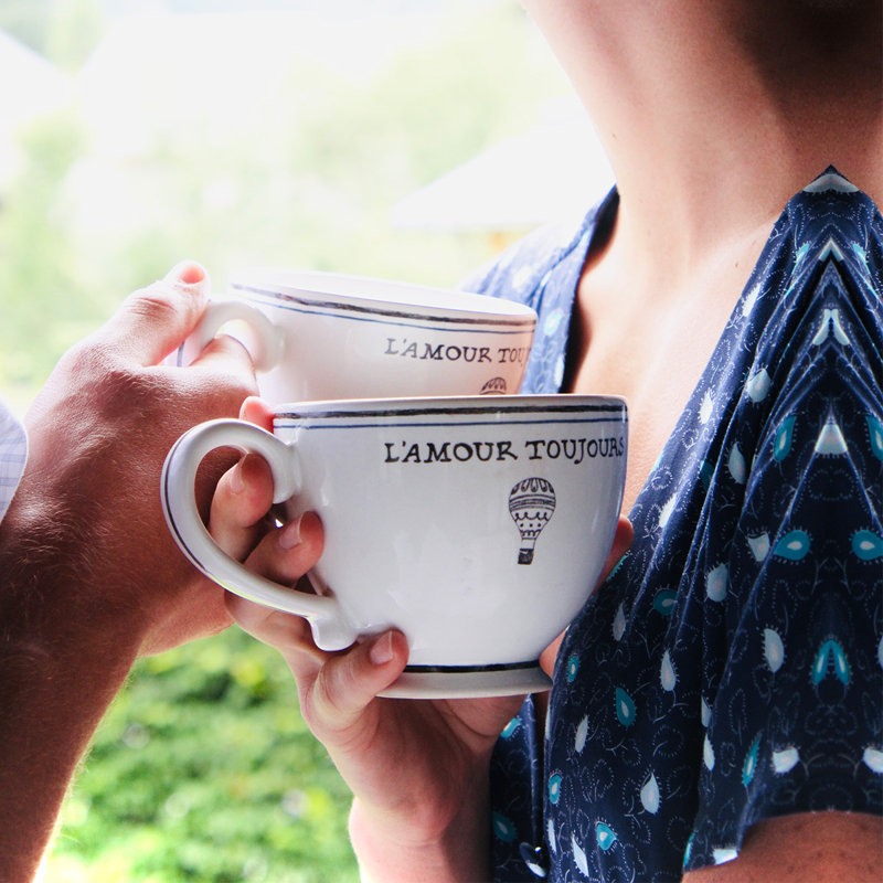 L'amour Toujours Breakfast Cup