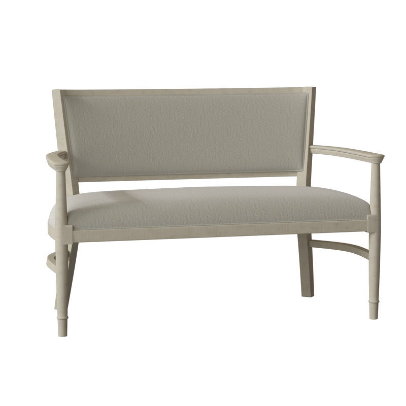 Garland Upholstered 49.5'' Settee, 9953 Willow, Almond Buff