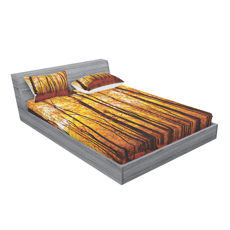 Microfiber Sheet Set, Full Sheet Set with Fitted Sheet