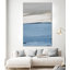 «Blue Flatlands I», reproduction d'art sur toile géante 84 po x 54 po-59884973