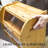 Stylish Bamboo Bread Box For Kitchen Countertop, Extra Large 2-Shelf Wooden Bread Storage Container With Clear Windows And Air Vents Keep Bread, Bagels And Rolls Fresh, Self Assembly