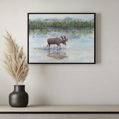 River Crossing by Kamdon Kreations Art Print