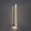Tower 1 - Light LED Dimmable Aged Brass Flush Mounted Sconce-29994161-121429826