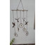 Hummingbird Bell Chime in Burnt Gold