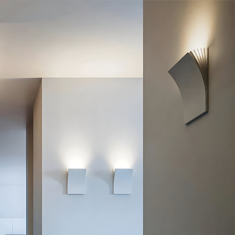Paper Curve Led Wall Light Wall Sconce