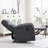 32.7'' Wide Modern and Soft Upholstered Manual Recliner (Set of 2)-594332637