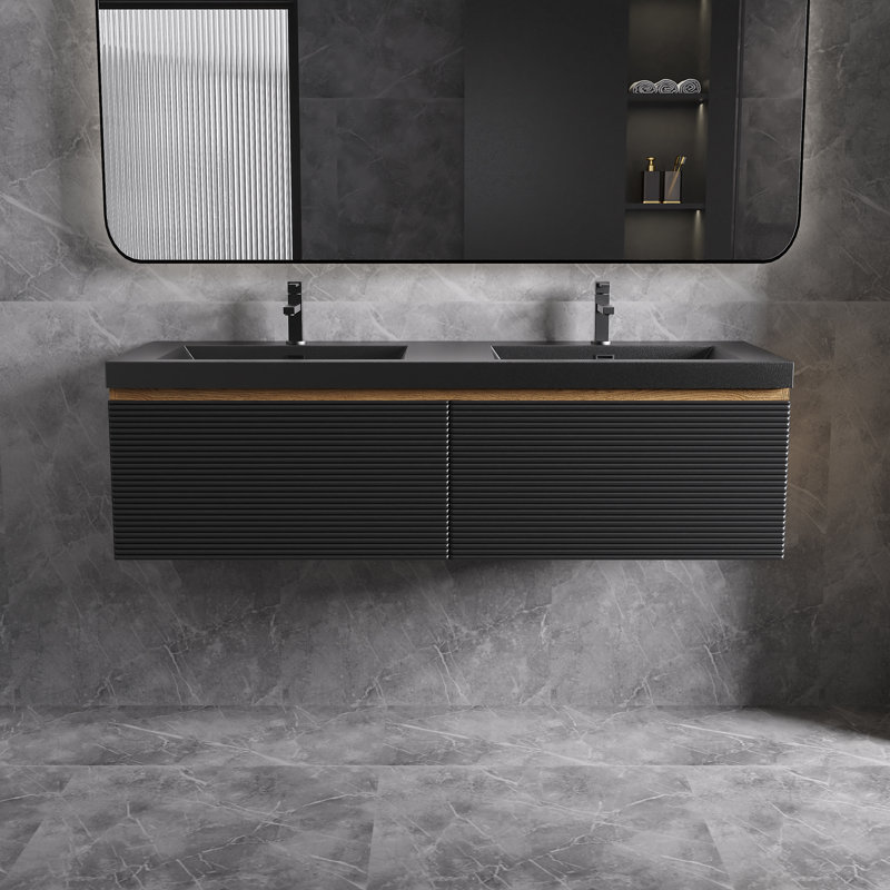 Meuble-lavabo double Dhruven