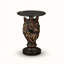 Table d'appoint tête de loup
