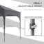 Ahtziri 3m x 3m Steel Pop-Up Gazebo-608063530