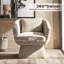 Fauteuil d'appoint pivotant en chenille moderne-694370555-689267909