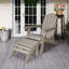 Ensemble de 4 repose-pieds Adirondack Hdpe Classic-1158755500