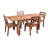 Kanwal Extendable Solid Wood Dining Table-835837701
