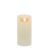Aurora Flameless Pillar Candle, 3"x4"