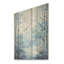 «Winter Landscape Snowfall Forest IV - Winter Landscape on Wood Print»-102948081