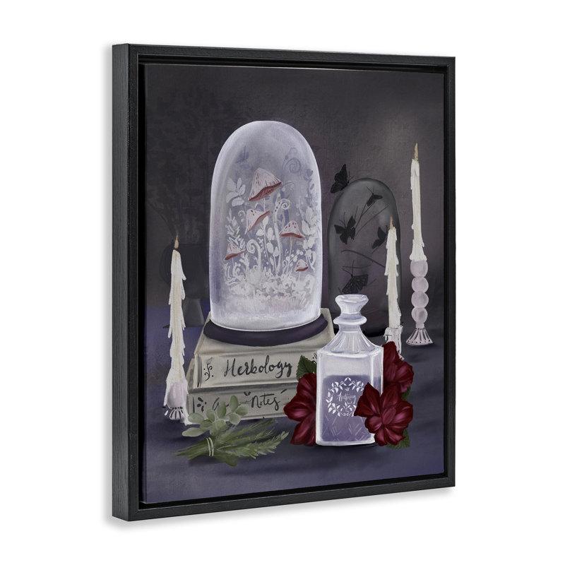 Cadre flottant Spooky, Cadre flottant noir de jais, H 21 po x l 17 po