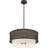 Nedra 4 - Light Dimmable Drum Chandelier