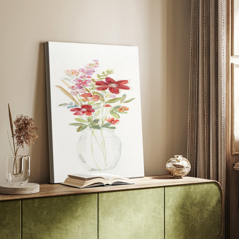 Bouquet de Provence I - galerie Cavas, H 36 po x l 24 po