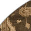 Tapis intérieur et extérieur brun Overdyed-1558937775