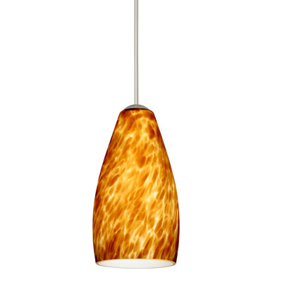 Luminaire suspendu en forme de cloche à 1 lumière Ritwik