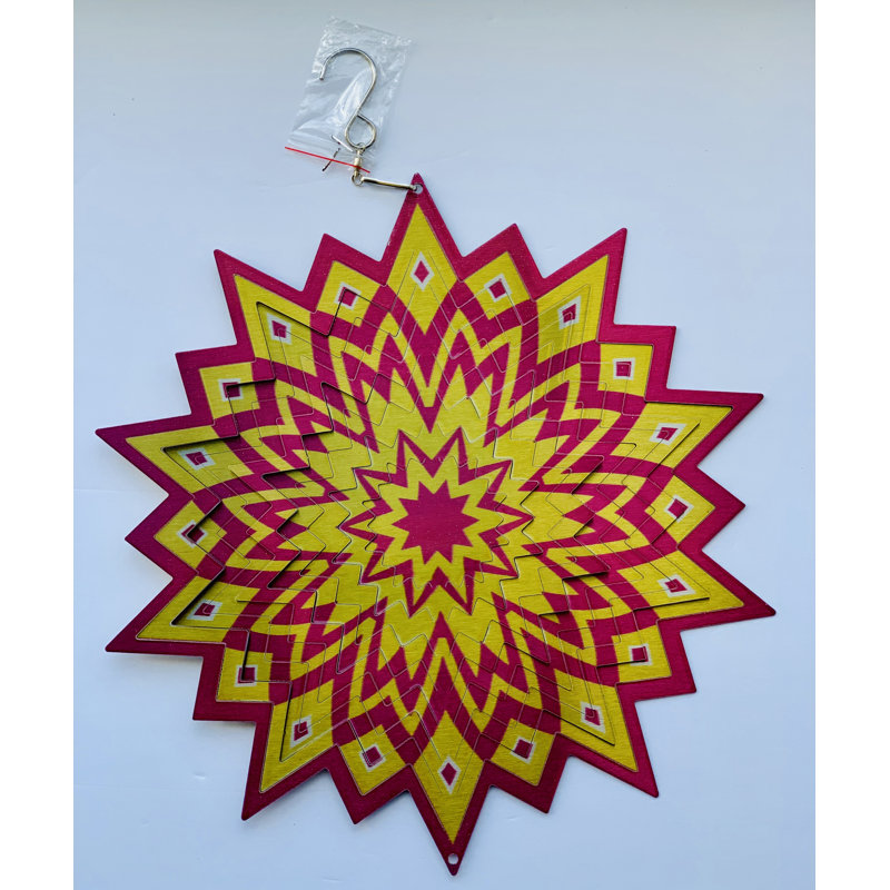 Bagdad Weather Resistant Metal Abstract Rotator