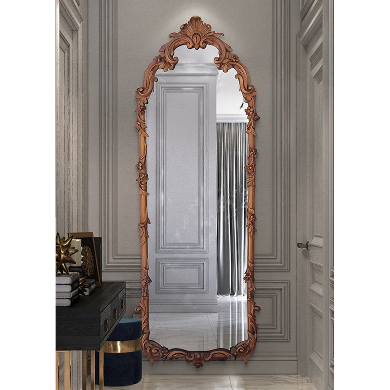 Miroir pleine grandeur de style français, 62,99 po x 19,69 po
