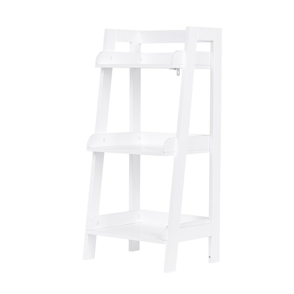 3-Tier Ladder Shelf, Bathroom Shelf Freestanding, 3-Shelf