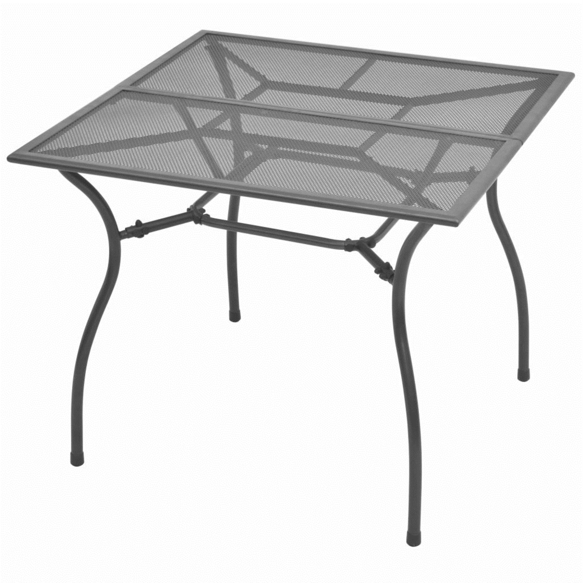 Red Barrel Studio® Patio Table Outdoor Dining Table with Mesh Design