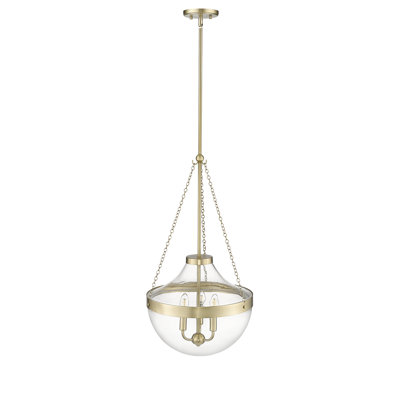 Lawry 3 - Light Teardrop Pendant