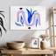 Tulipe abstraite Avery Boho-107877792