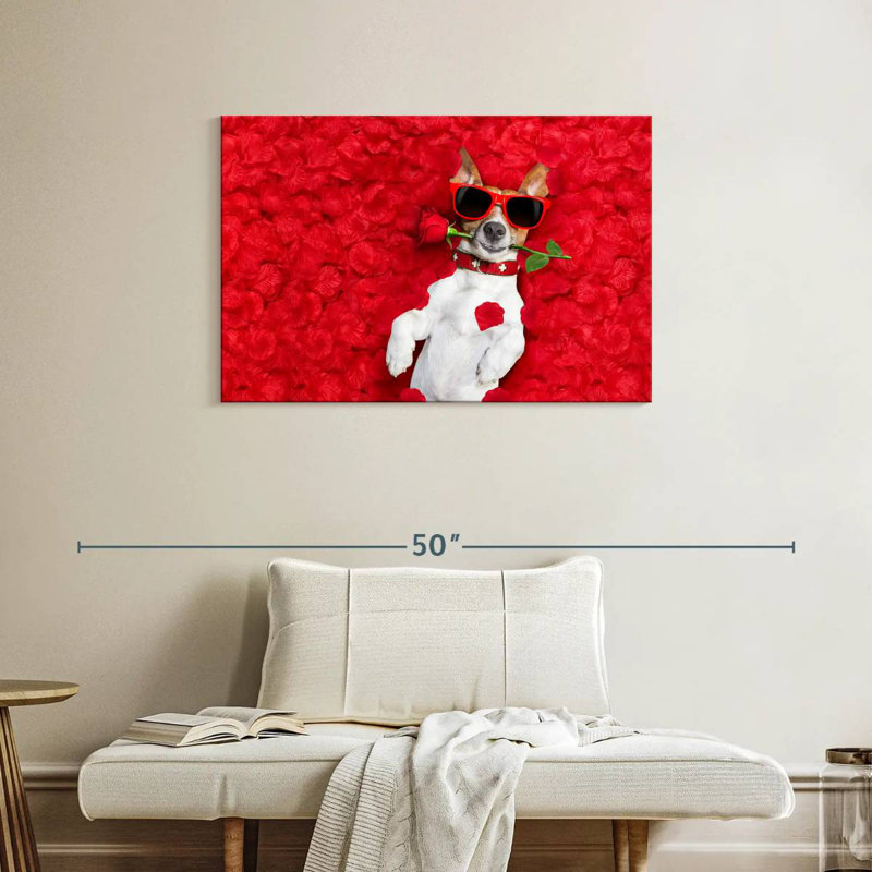 Brampt Sweet Valentine's Day Dog