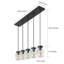 Luminaire suspendu à 5 têtes