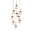 Double Bubble LED Multi-Light Pendant-231406711-236388625-236388628