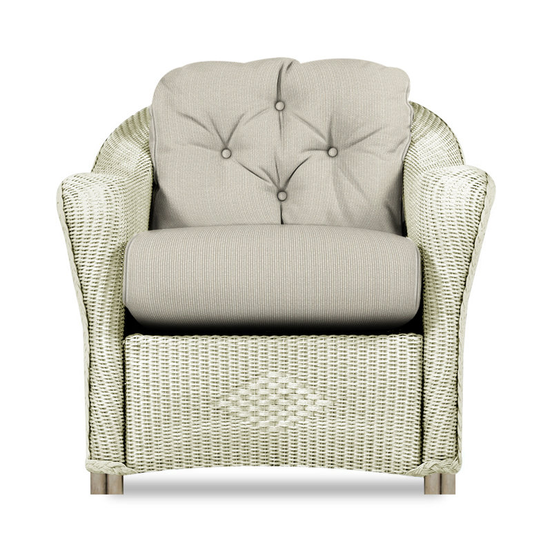 Reflections Outdoor Lounge Chair, Aman Capri, Ivory