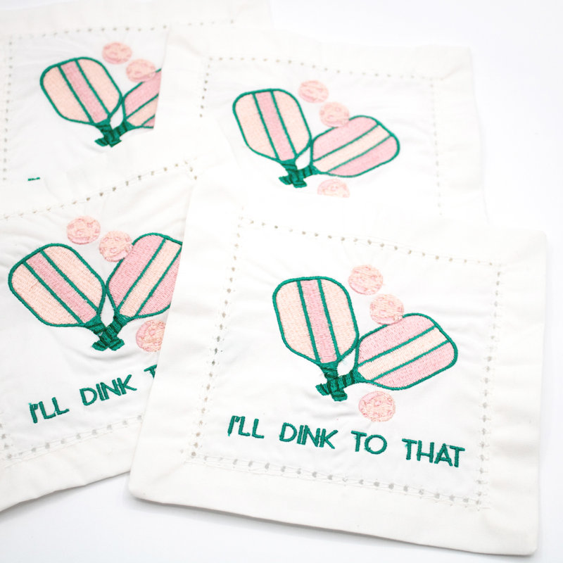 Ensemble de serviettes de table Pickleball