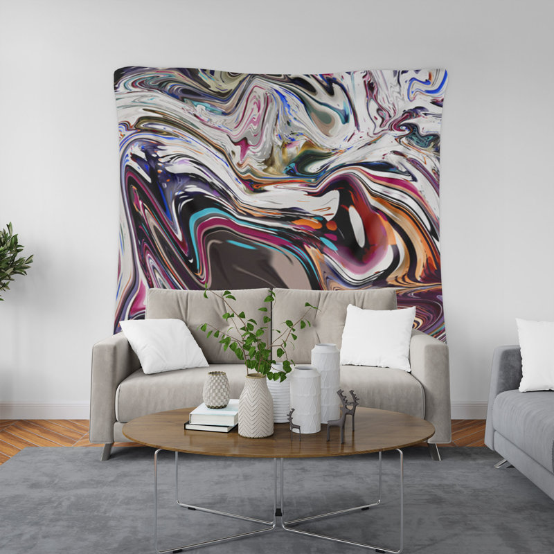 Tapisserie murale, H 88 po x l 104 po