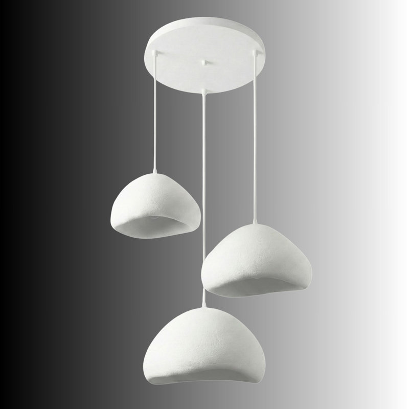 3 - Light Oval Chandelier