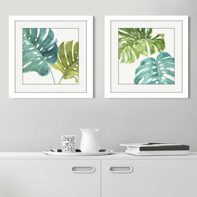 Mixed Greens LXXV by Lisa Audit - 2 Piece Single Picture Frame Set