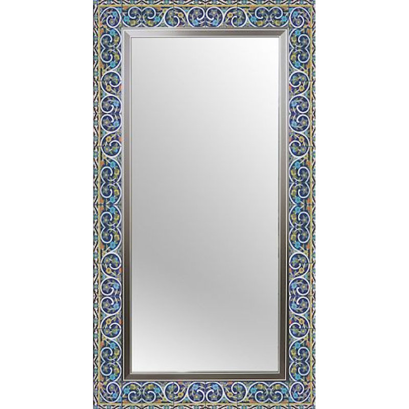 Fontes Glass Flat Wall Mirror