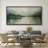 Abstract Landscape " Mountain Lake Impressionist Nature Scene Antique Retro Colorful Bedroom Extra Large Wall Decor "-96074498-111568130