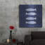 «Indigo Fish» par Linda Woods-716232056