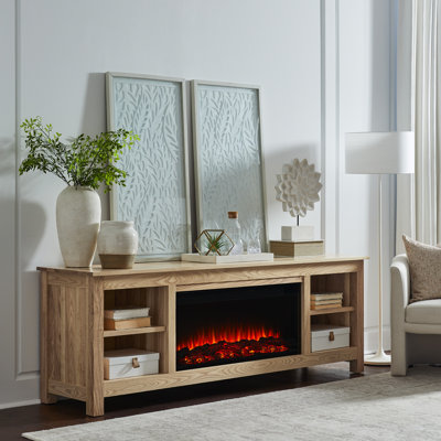 Charley 84" Electric Fireplace TV Stand