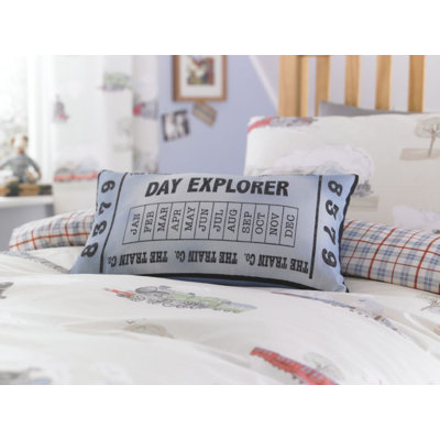 Kids Train Cushion Cover