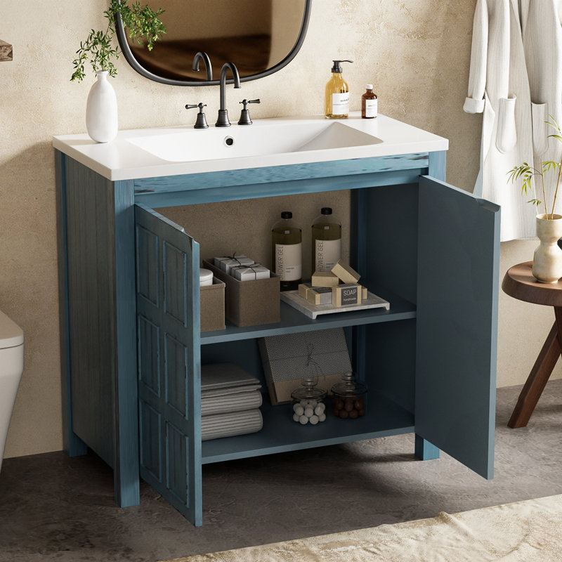 Combo Bathroom Cabinet Set