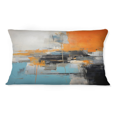 Coussin Ephemeral Patience Minimal Abstract IV