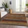 Premium Machine Washable Colmenero AMF1019 Stripes Rug