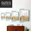 Flamingo Flock II Framed Print - Solid Wood-1305879285-1305879286