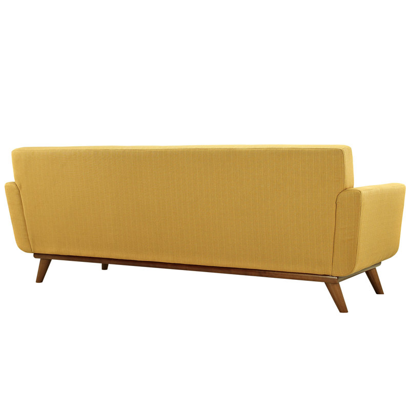 Ensemble de fauteuil et canapé capitonnés 2 pièces Modway Engage, Agrume